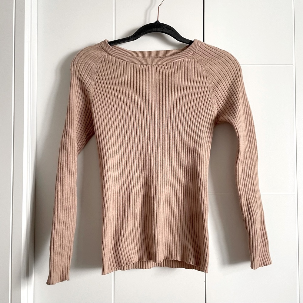 3/$45 Scoopneck Ribbed Sweater